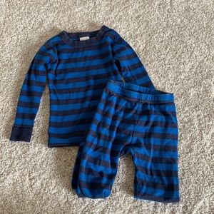 Knit Striped Pajamas